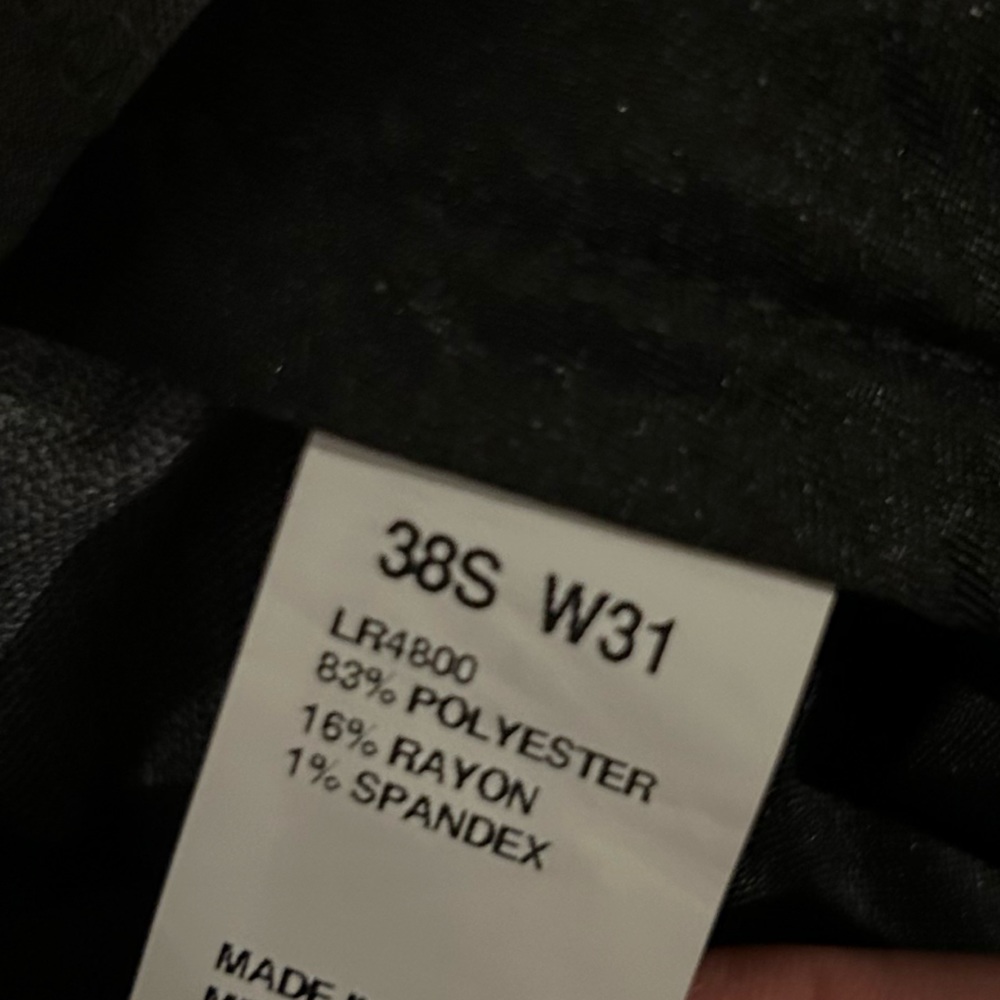 Kenneth Cole Reaction Men’s Dress Pants size 38S W31 - Picture 2 of 3